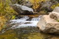 Small waterfall in Oak Creek Canyon