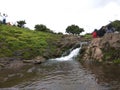 Small waterfall in panchgani