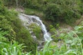 A small waterfall in the town Naranjito, of Puerto Rico