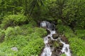 Small waterfall Village of Capalna Romania Royalty Free Stock Photo