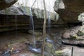 Small waterfalls at Rock Bridge