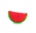 Small watermelon made from play dough