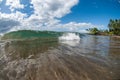 Small wave in Maui, Hawaii