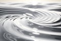 small wave ripples on gray water generative ai