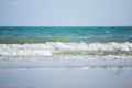Small wave in the sea Royalty Free Stock Photo