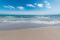 Small waves in Le Bombarde Royalty Free Stock Photo