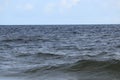 Small waves on the ocean surface Royalty Free Stock Photo