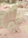 Small white angel.Valentine. Royalty Free Stock Photo