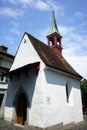 Small white chapel