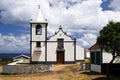 Small white church Royalty Free Stock Photo