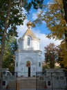 Small White Church Royalty Free Stock Photo