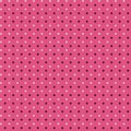 Cute light delicate fabric pattern with small white and dark chocolate brown polka dots on a pink background Royalty Free Stock Photo