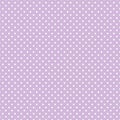 Small White Polka dots on Pastel Lavender, Seamless Background Royalty Free Stock Photo