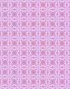 Cute delicate romantic seamless pattern with simple flat small red and white polka dots on a light pink background Royalty Free Stock Photo