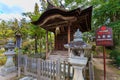 A small wood shrine in the Dazaifu Tenmangu