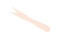Small wood spike fork toothpick to catch the cupcakes of aperitif