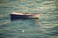 Small wooden boat Royalty Free Stock Photo