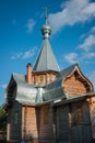 Small wooden church at Sergeevo, Palekh, Vladimir region, Russia