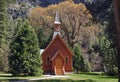 Small wooden church