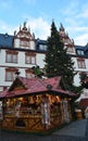 The picturesque Coburg, Germany, at Christmas Royalty Free Stock Photo