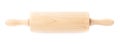 Small wooden rolling pin isolated Royalty Free Stock Photo