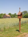 A wooden shrine