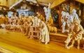 The small wooden statuettes, Bad Ischl, Salzkammergut, Austria