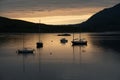 Small yachts at Garve, Scotland