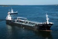 Smaller tanker outside the port of Karlskrona, Blekinge, Sweden.