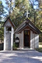 The Smallest Church in America Memory Park Christ Chapel in Townsend, Georgia