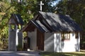 The Smallest Church in America Memory Park Christ Chapel in Townsend, Georgia