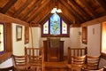 The Smallest Church in America Memory Park Christ Chapel in Townsend, Georgia