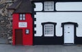 The smallest house in Britain in Conwy, Wales