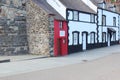 The smallest house in Conwy Wales Royalty Free Stock Photo