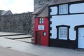 The smallest house in Conwy Wales Royalty Free Stock Photo