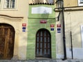 The smallest house in Prague, Czech Republic