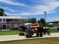 Tuvalu, Funafuti Atoll, airport