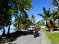 Tuvalu, Funafuti Atoll, street scenes from Vaiaku