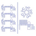 Smart automatic robotic production line