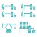 Smart automatic robotic production line