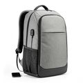 Smart backpack with USB charging and mobile features Royalty Free Stock Photo