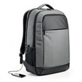 Smart backpack with USB charging and mobile features Royalty Free Stock Photo