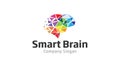 Smart Brain Polygon Logo