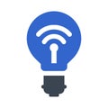 Smart bulb icon