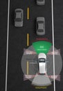 Smart car, Autonomous self-driving car with Lidar, Radar