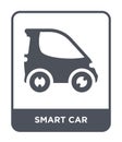 smart car icon in trendy design style. smart car icon isolated on white background. smart car vector icon simple and modern flat Royalty Free Stock Photo