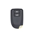 Smart car key with remote control isolated on white Royalty Free Stock Photo