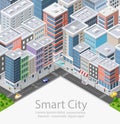 Smart city isometric