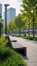 Smart City Park equipped with IoT sensors to monitor Air Quality Noise Levels Usage
