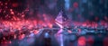 Smart Contract Symphony: Blockchain Harmony. Concept Blockchain Technology, Smart Contracts,